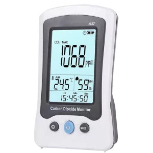 Medidor de CO2, temperatura...