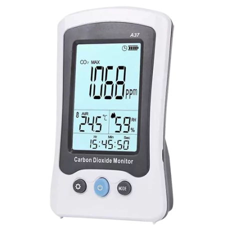 Medidor de CO2, Temperatura e Humidade - A37