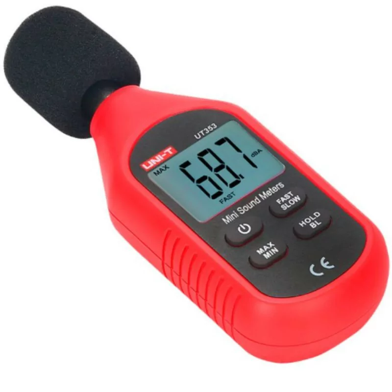 Medidor de nível sonoro - Captura ruído até 130 dB Medidor de nível sonoro - Captura ruído até 130 dB