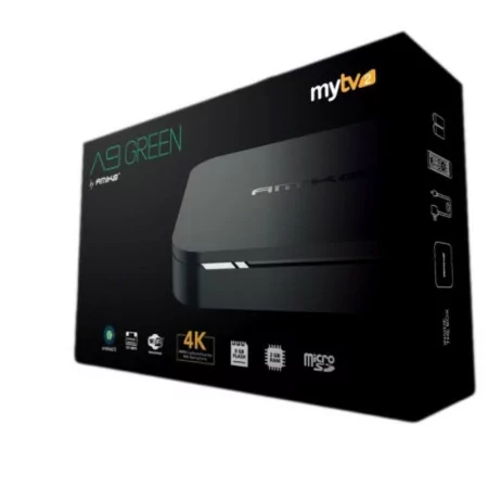 Amiko A9 Green - Box IPTV - Android 4K