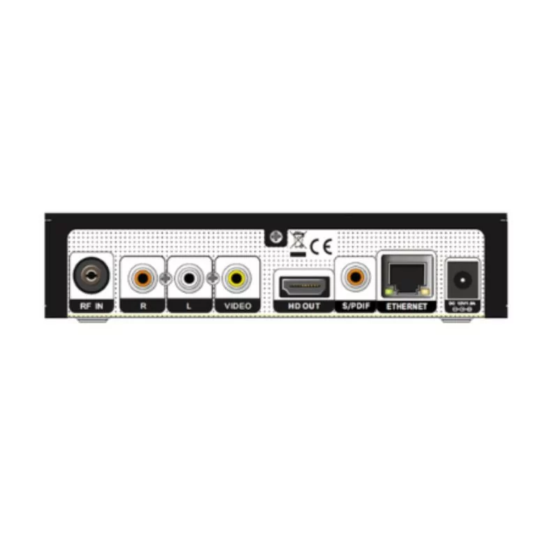Amiko Impulse 4K - Cabo - DVB-C/T2 - 4K