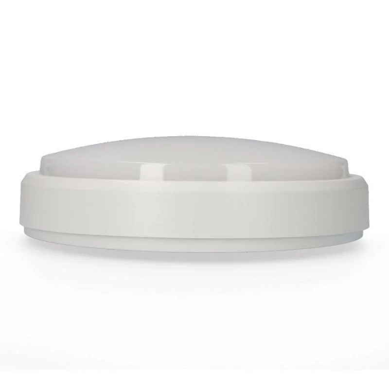 Aplique Redondo Exterior LED 18W - 1300Lm - IP54 - 4000k Luz Dia