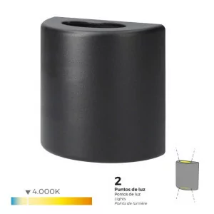 Wall light Oval LED 3W -...