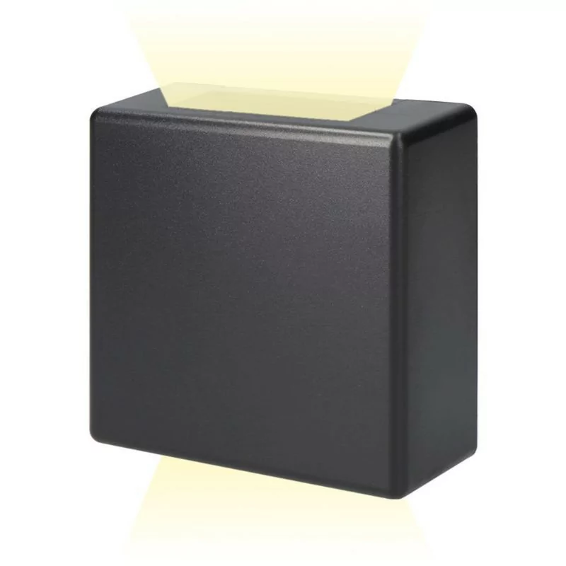 Aplique Quadrado LED - 3W - IP65 - 85Lm - 4000k Luz Dia Aplique Quadrado LED - 3W - IP65 - 85Lm - 4000k Luz Dia