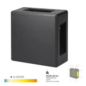 Aplique Quadrado LED 6W -...