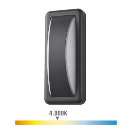 Aplique Retângular LED 6W - IP65 -200Lm - 4000k Luz Dia