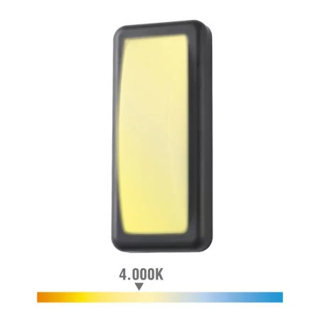 Rectangular wall light LED 6W - IP65 - 450Lm - 4000k Daylight
