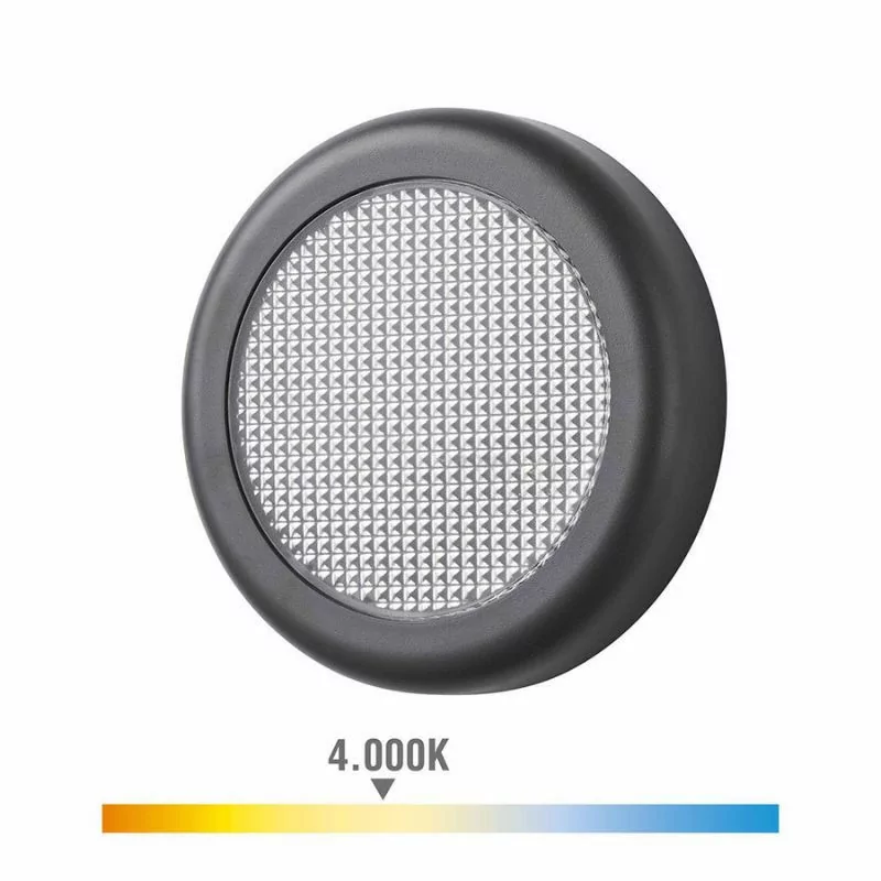 Aplique Redondo LED 6W - 450Lm - IP65 - 4000k Luz Dia