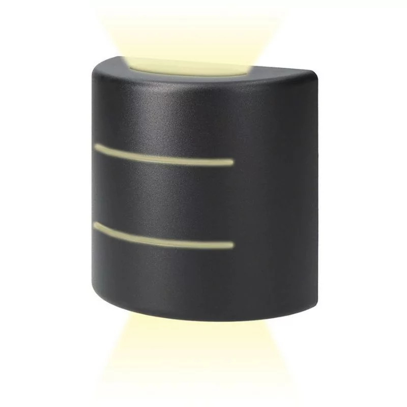 Aplique Oval LED 6W - IP65 - 60Lm - 4000k Luz Dia