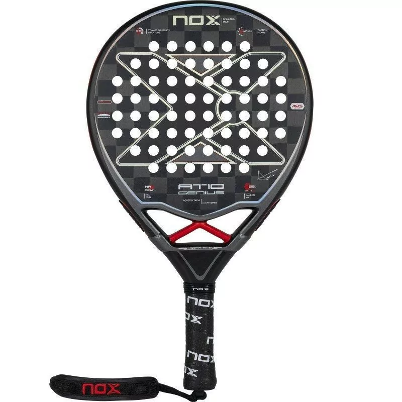 NoxSport Padel Racket - AT10 Luxury Genius 2023 - Black NoxSport Padel Racket - AT10 Luxury Genius 2023 - Black