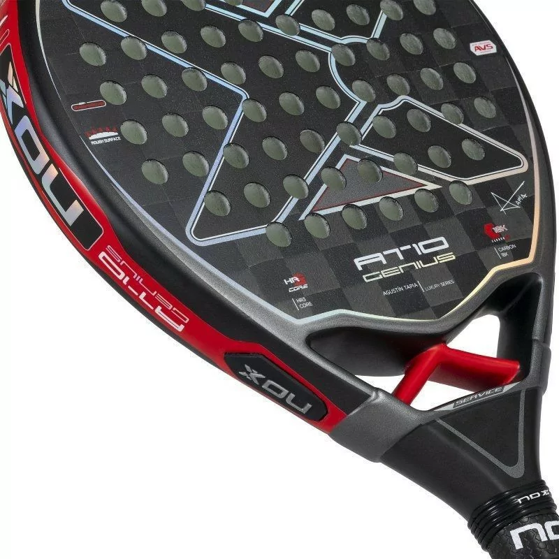 Raquete de Padel NoxSport - AT10 Luxury Genius 2023 - Preta