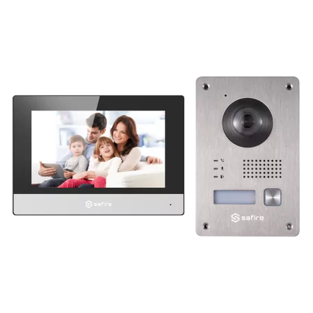 Video Intercom Kit - 2 Wire Technology - P2P Mobile App - SF-VIK004-S-2