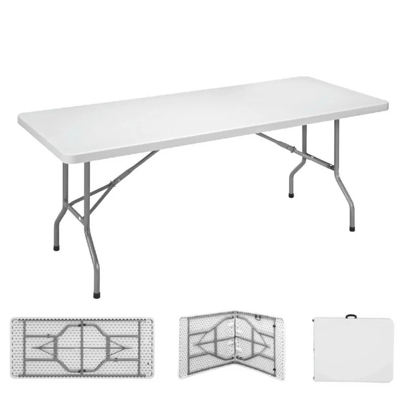 Mesa Drobável EdM - 180cmx74cmx74cm - Aço Mesa Drobável EdM - 180cmx74cmx74cm - Aço