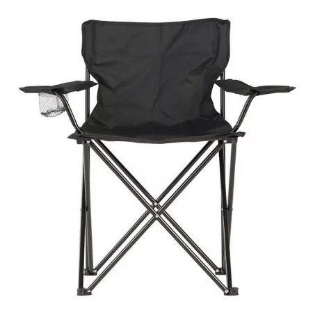 Folding Camping Chair - 80cmx83.5cmx51cm - Black