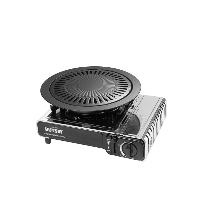 Grill Portátil Butsir - 31cm x 4 cm - Gris