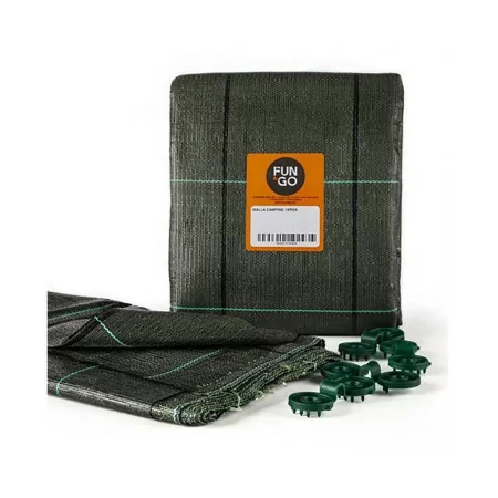 Fun&Go Camping Mesh - 3x6m - Green