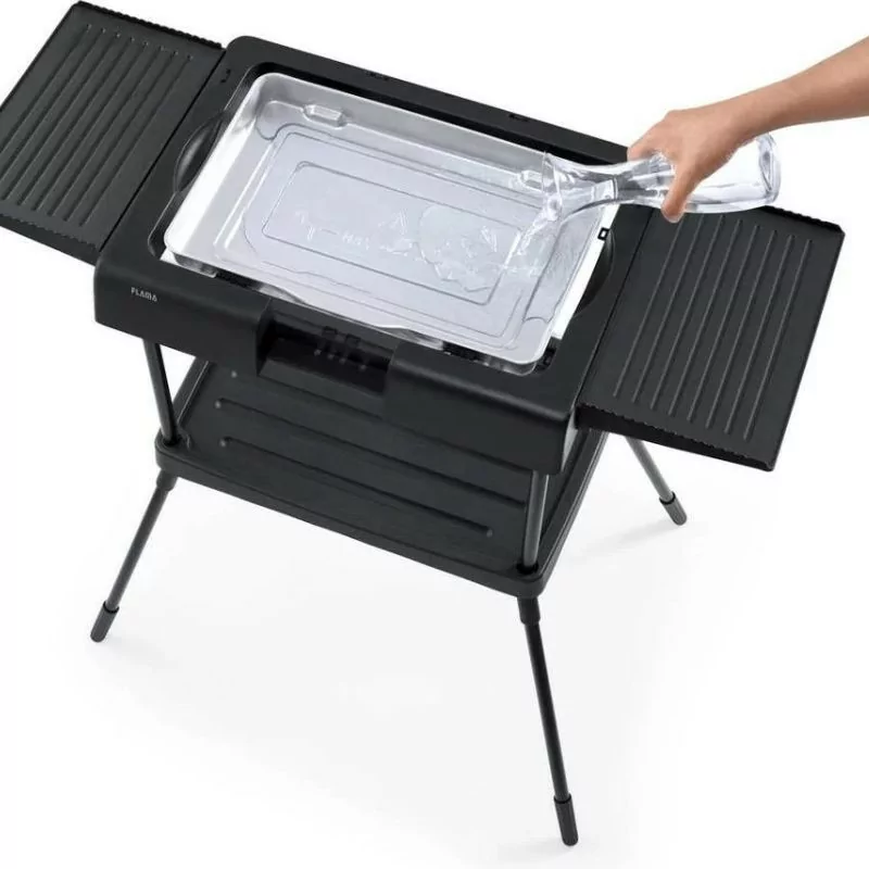 Grelhador Barbecue Flama - 2000W - 42x27cm - Preto