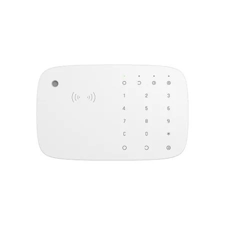 Ajax KeyPad Combi Jeweller - Teclado táctil con radio Ajax + RFID + Sirena - Blanco - AJ-KEYPADCOMBI-W