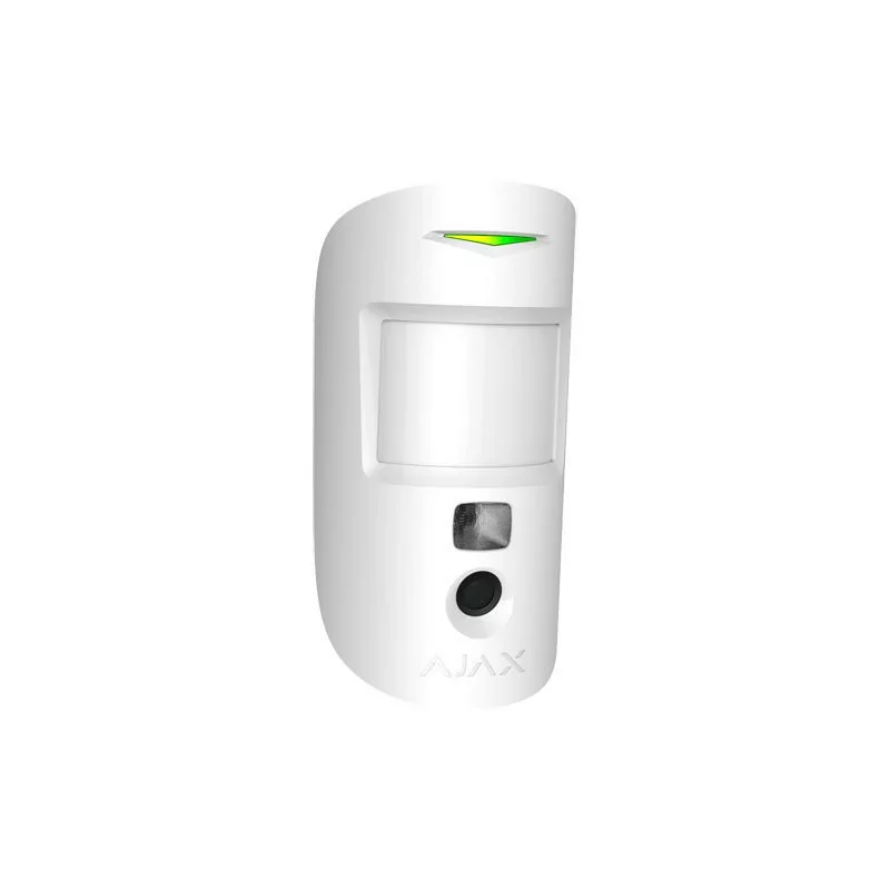 Ajax MotionCam HDR (PhOD) Jeweler - PIR w/ Photo on Demand Camera - White - AJ-MOTIONCAM-HDR-PHOD-W