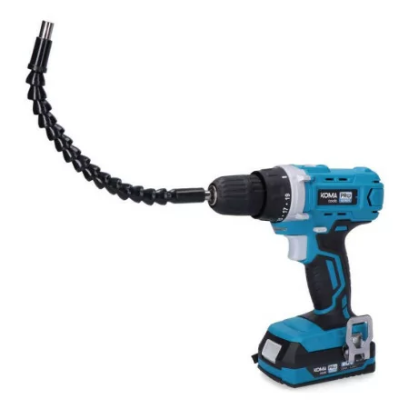 Kit Berbequim Koma Tools Pro Series + 40 Acessórios - 20v
