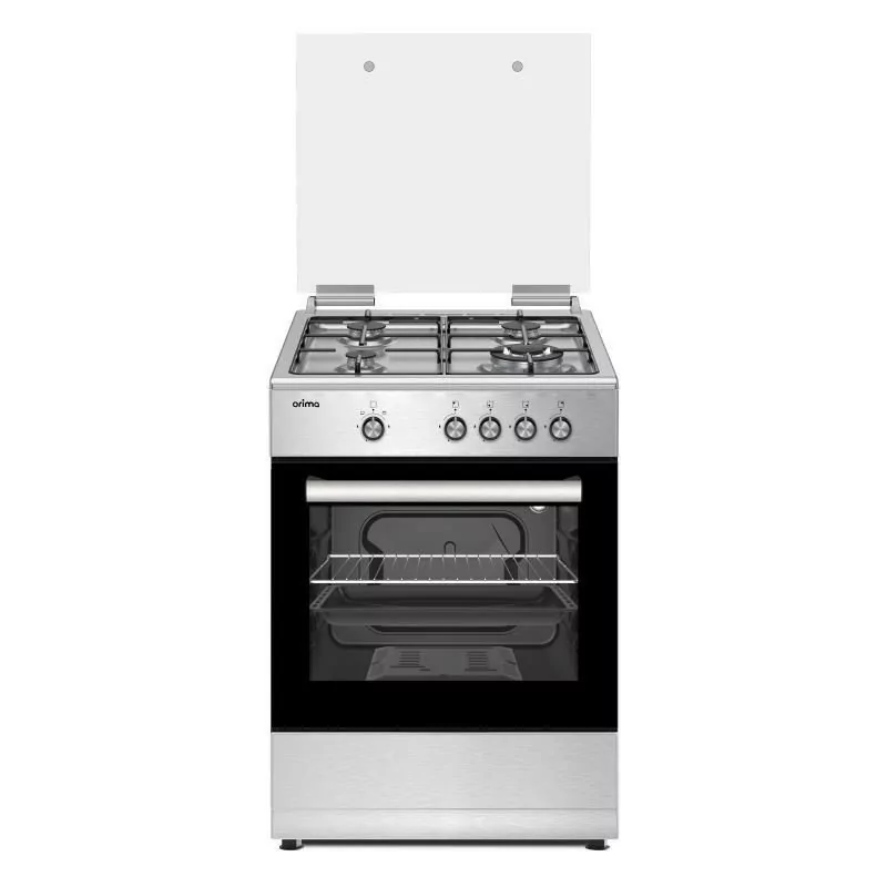 Cocina de Gas Orima OR-645-X (4 Quemadores - 55L - Segurança Total - Blanco - GPL) Cocina de Gas Orima OR-645-X (4 Quemadores - 55L - Segurança Total - Blanco - GPL)