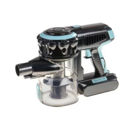 Aspirador Vertical Inalámbrico EDM - 200W - 0.8L - Negro/Azul - 07698