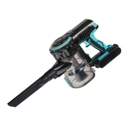 EDM Wireless Upright Vacuum Cleaner - 200W - 0.8L - Black/Blue - 07698