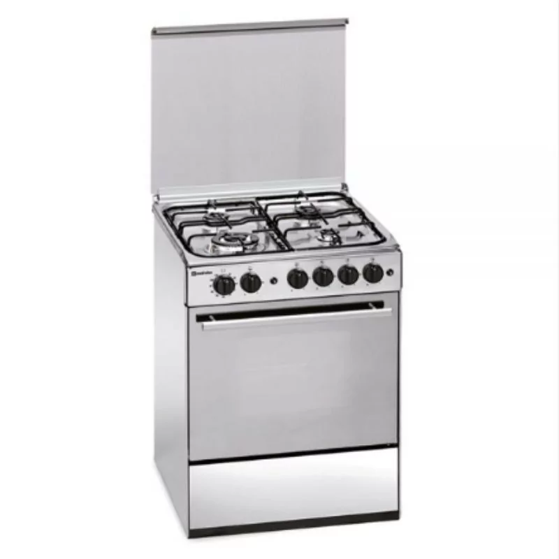 Cocina de Gas Meireles M 601 X NAT (4 Quemadores - 51L - Clase A - Inox - Gas Natural)