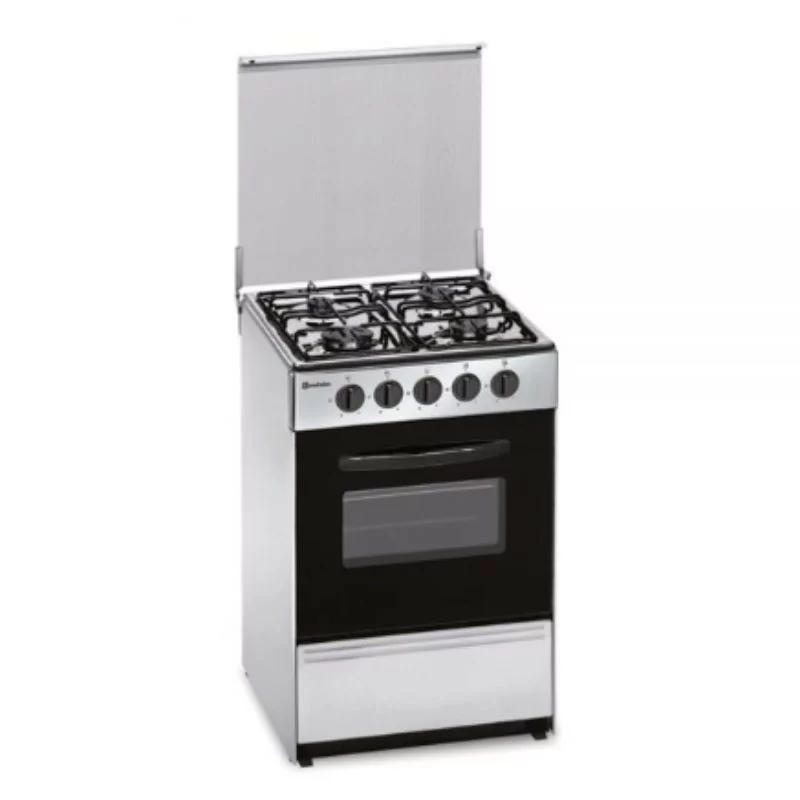 Cocina de Gas Meireles - 55L - 4 Quemadores - Inox - N 510 X NAT Cocina de Gas Meireles - 55L - 4 Quemadores - Inox - N 510 X NAT