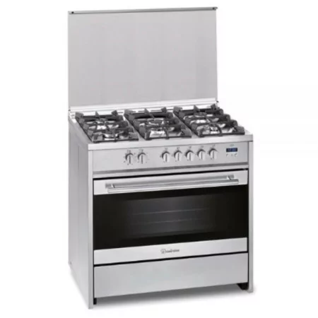 Cocina de Gas Meireles - 5 Quemadores - Inox - M 910 X