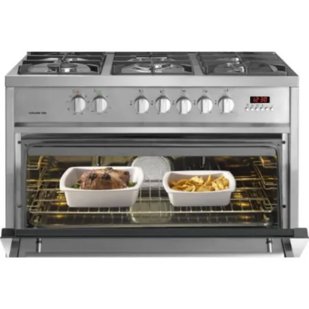 Cocina de Gas Meireles - 5 Quemadores - Inox - M 910 X