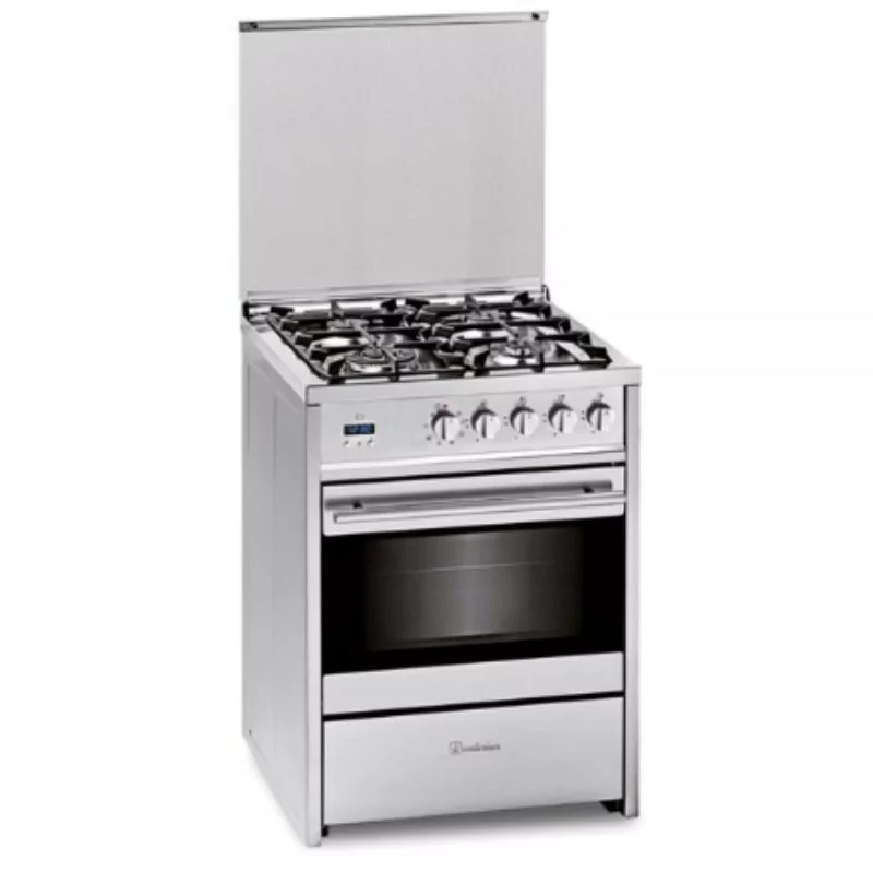 Cocina de Gas Meireles - 51L - 4 Quemadores - Inox - M 610 X NAT Cocina de Gas Meireles - 51L - 4 Quemadores - Inox - M 610 X NAT