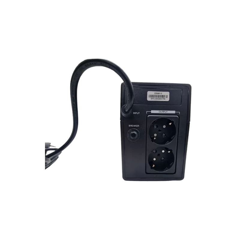 UPS - 600VA/360W 7AH - 2X Schuko - DISAT - DS0013