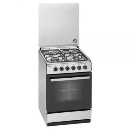 Fogão a Gás Meireles Milano - 4 Queimadores - 59L - Inox - E 540 X Gás Natural