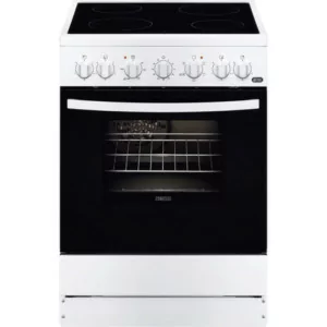 Fogão Vitrocerâmica Zanussi - 4 Zonas - 56L - Branco - ZCV65201WA