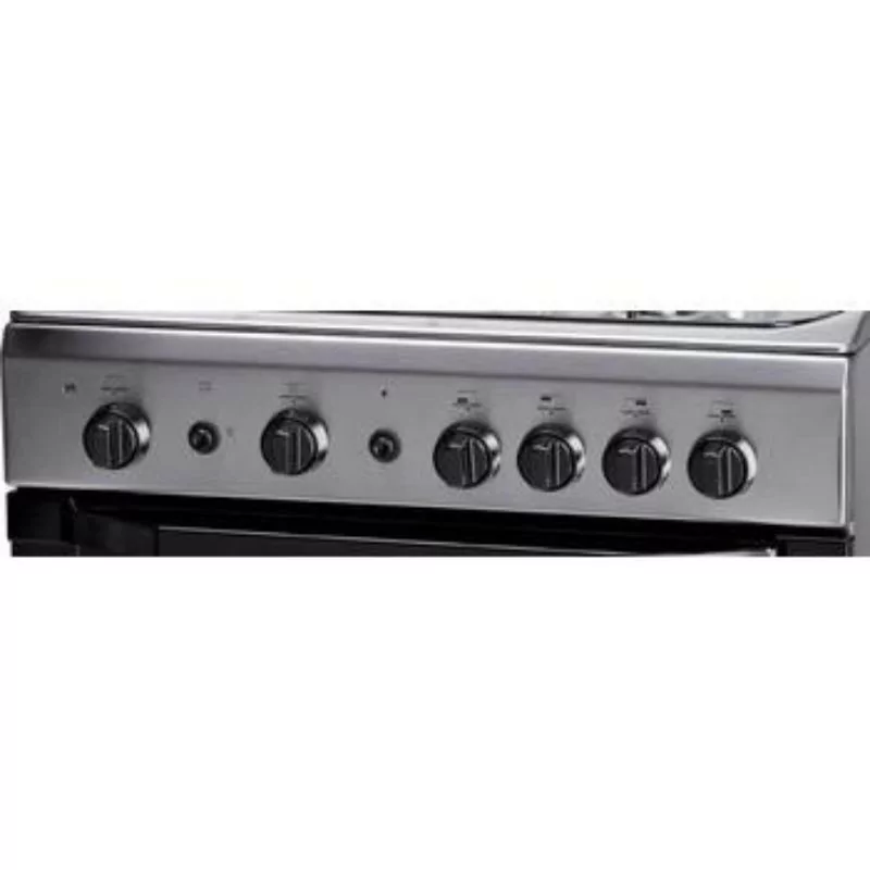 Fogão Monobloco Gás Natural Indesit - 4 Queimadores - 60cm - Inox - I6GG1F(X)/P