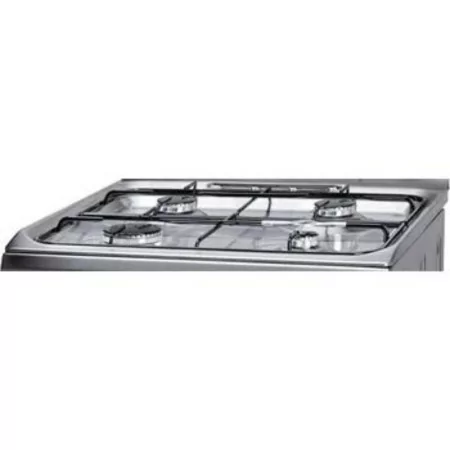 Cocina Monobloque Gas Natural Indesit - 4 Quemadores - 60cm - Inox - I6GG1F(X)/P