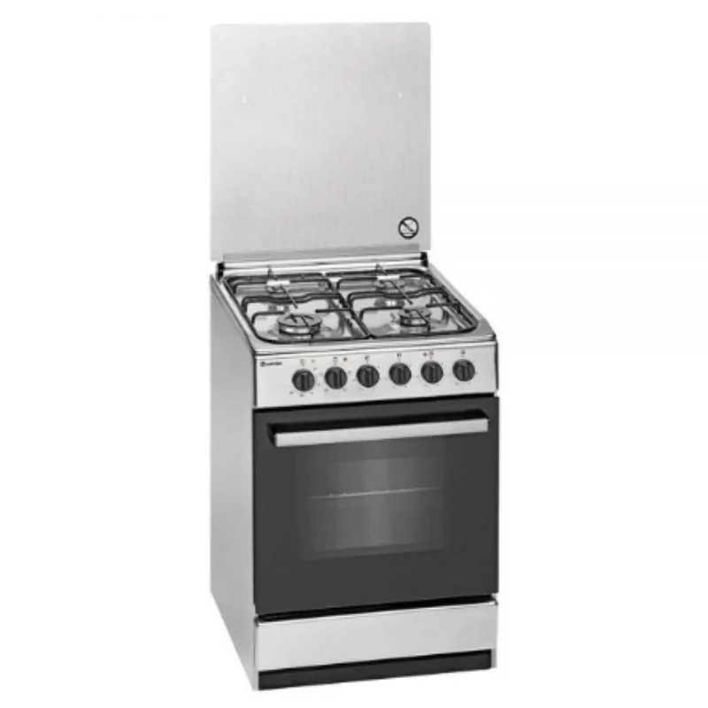 Fogão a Gás Meireles - 4 Queimadores - 59L - 54cm - Inox - E 540 X Fogão a Gás Meireles - 4 Queimadores - 59L - 54cm - Inox - E 540 X