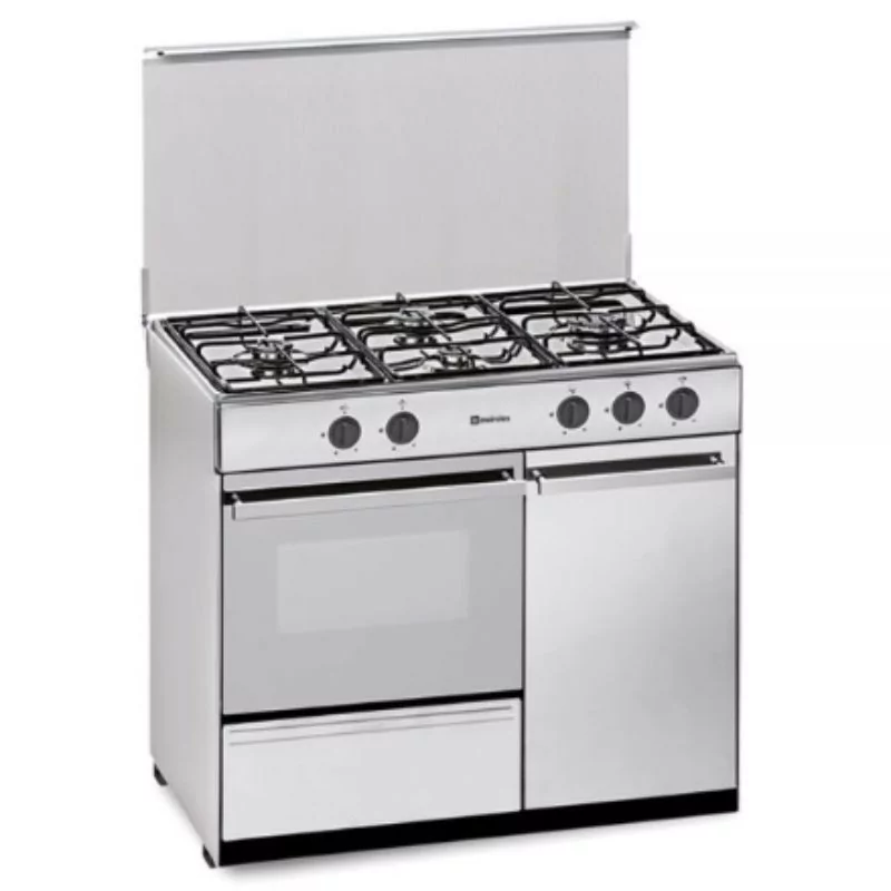 Meireles Gas Stove - 4 Burners - 55L - Stainless Steel - N 920 X Natural Gas