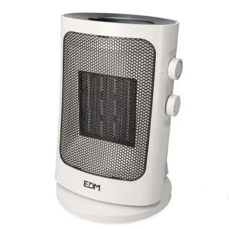 Calefactor Vertical Oscilante EDM - 1500W - Gris - 07186