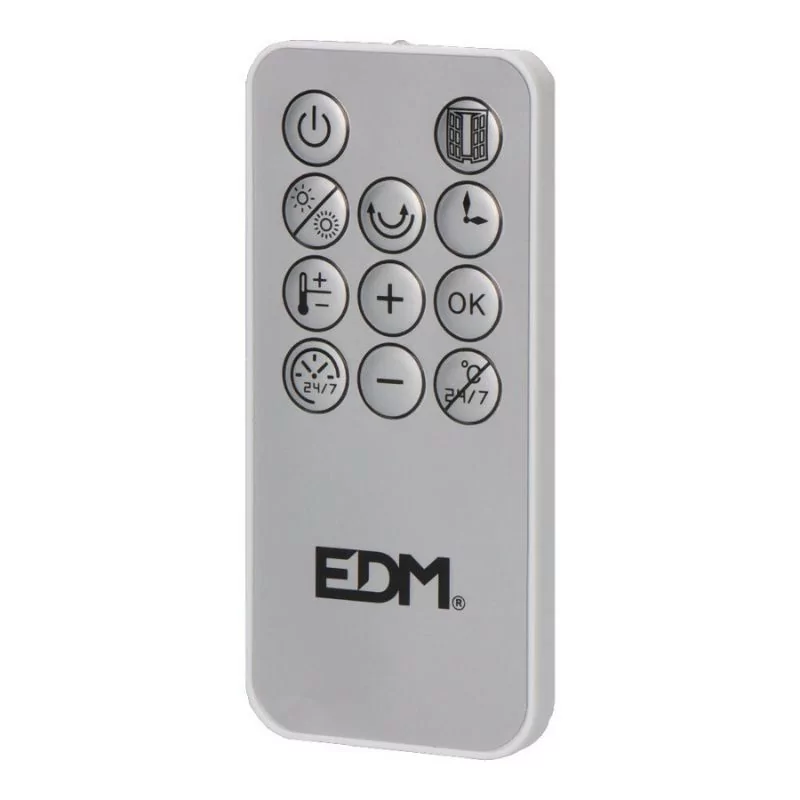 Calefactor Split de Parede EDM - LED - 2000W - Blanco - 07188