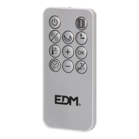 Calefactor Split de Parede EDM - LED - 2000W - Blanco - 07188