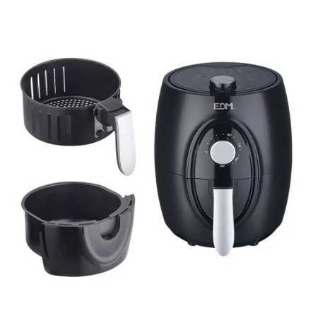Air Fryer EDM 3,6L - Fritadeira de Ar com Cesto - 1400W