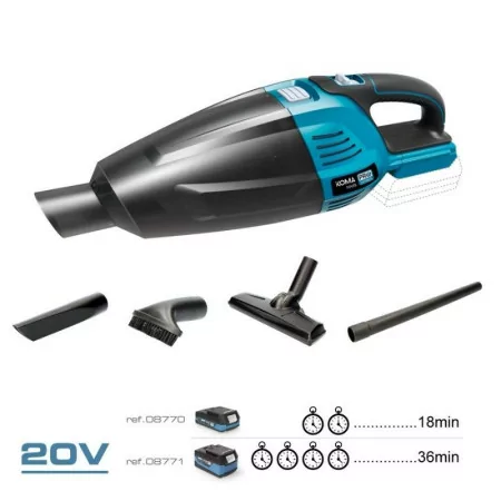 Koma Tools Pro Series Portable Vacuum Cleaner - 20V