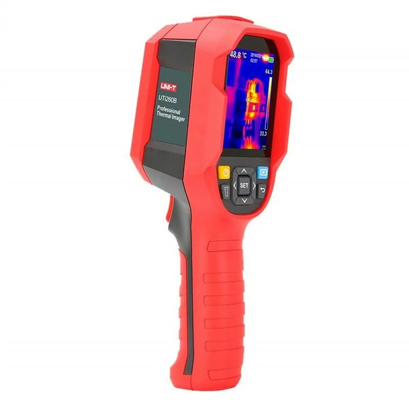 Câmara Termográfica Portátil Dupla - Medição da temperatura - MT-THERMALCAM-UTI260B