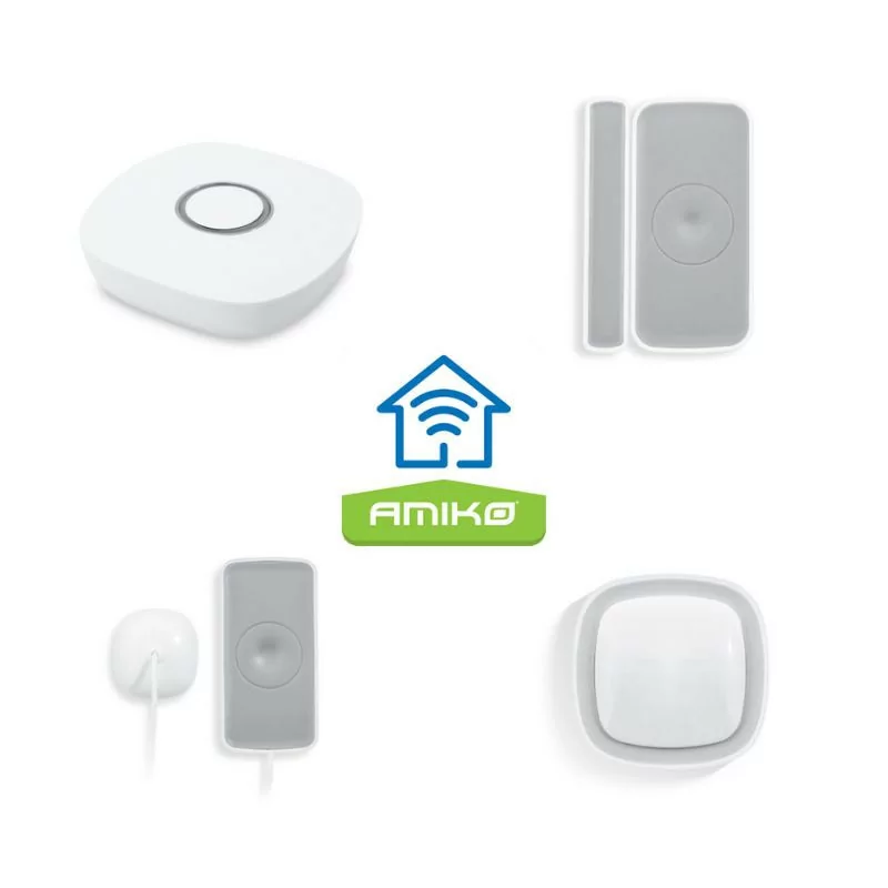 Kit Smart Home Segurança Amiko - Sensory Safe Pack