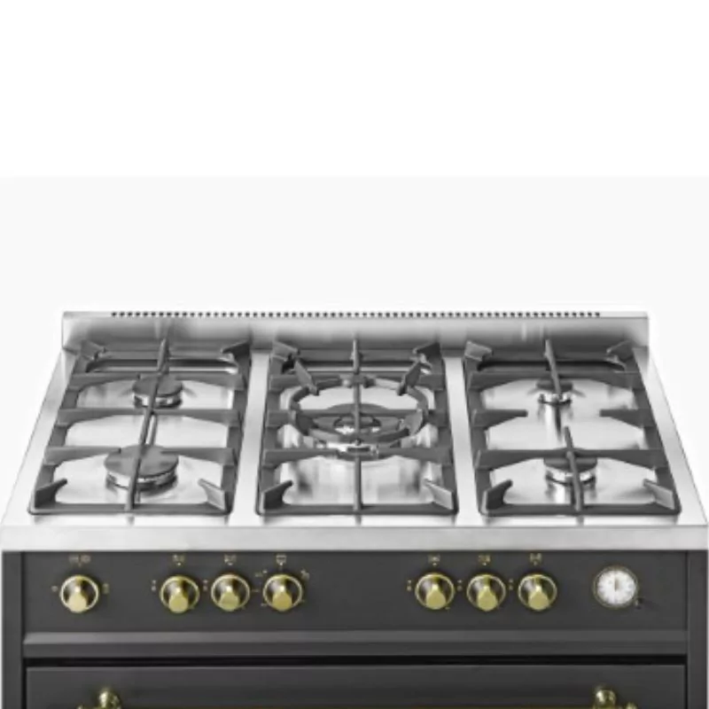 Meireles Monza Stove - 5 Burners - 120L - E 914 BL