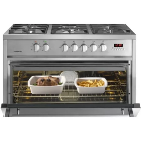 Fogão Meireles - 121L - Forno Elétrico - 5 Queimadores - E 910 X - Inox