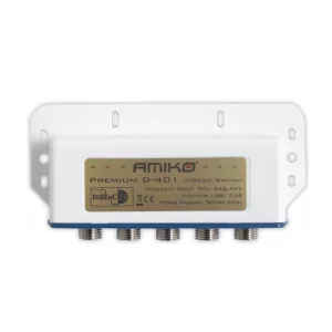 DiSEqC Exterior 2.0 Switch 4 Portas Amiko