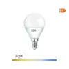 EDM LED Bulb - Spherical - E14 - 7W - 600LM - 3200K - Warm Light - Ø4.5x8.2cm - 98949